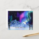 Zoek naar winter briefkaarten Aurora borealis