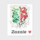 Zoek naar stier stickers Abstract