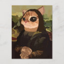 Recherche de mona lisa vœux cartes Peinture