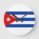 Recherche de cuba horloges Drapeau