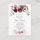 Recherche de bébé fille cartes visite Aquarelle