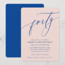 Recherche de carte 40 ans anniversaire invitations Chic