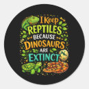 Zoek naar reptielen stickers Grappig