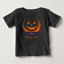 Recherche de halloween bébé tshirts Jack o'lantern
