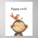 Recherche de singe de sourire Drôle