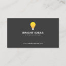 Zoek naar lightbulb visitekaartjes Verlichting