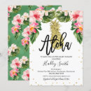 Recherche de ananas tropical invitations Aloha