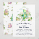 Recherche de dinosaure baby shower invitations Aquarelle