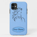 Zoek naar blauwe paarden iphone hoesjes Pony
