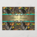Recherche de camo mariage invitations Vert