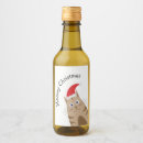 Recherche de santa bouteilles vin étiquettes Chaton
