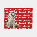 Zoek naar alaskan malamute dekens Gezelschapsdieren
