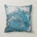 Recherche de peinture acrylique coussins Bleu turquoise