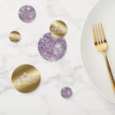 Recherche de purple confettis Brillant