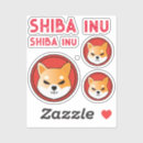 Recherche de inu de shiba autocollants Shibainu