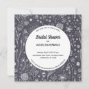 Recherche de modern floral bridal shower invitations Fleur sauvage