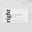 Recherche de professionnel du droit cartes visite Customer