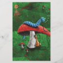 Zoek naar alice in wonderland briefpapier Paddenstoel