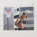 Recherche de joueur de basket cartes postales Personnes