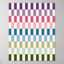 Recherche de motif vintage posters Coloré