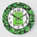 Recherche de bière verte horloges Shamrock
