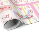 Recherche de anniversaire de cheval papier cadeau Girl
