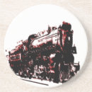 Recherche de locomotives à vapeur dessous de verres Train