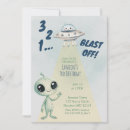 Recherche de alien invitations Lune et étoiles