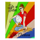 Zoek naar grappige kip posters Achtertuinkippen