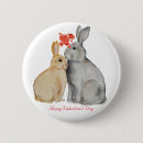 Recherche de saint valentin badges Lapin