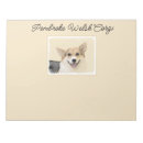 Zoek naar corgi notitieblokken Pembroke welsh corgi