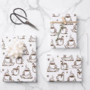 Recherche de motif café papier cadeau Hiver
