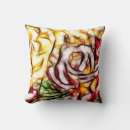 Recherche de rose jaune coussins Vintage