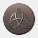 Recherche de symboles celtiques magnets Triquetra