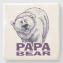Zoek naar papa onderzetters Voor hem