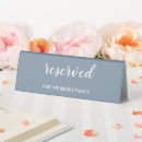 Recherche de dusty blue mariage signalisations Réservé