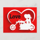 Recherche de amour moto cartes invitations Blanc