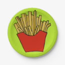 Recherche de frite assiettes en papier Vert