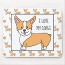 Recherche de corgi tapis souris J'aime mon corgi