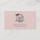 Recherche de baby sitter cartes visite Bébé