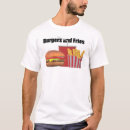 Recherche de burger tshirts Frites