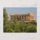 Recherche de la sicile cartes postales Temple