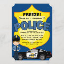 Recherche de voiture de police invitations Flic
