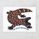 Recherche de monstre gila cartes postales Arizona