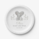 Recherche de elephant baby shower assiettes Simple