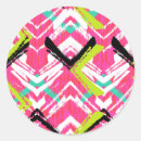 Recherche de motif zig zag autocollants Coloré