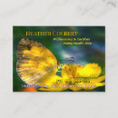 Recherche de papillon jaune cartes visite Professionnel