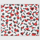Recherche de os de chien papier cadeau Empreintes de pattes