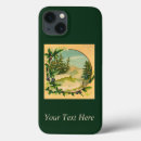 Recherche de conifères iphone coques Vert