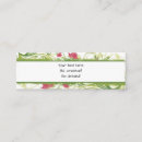 Recherche de floral mini cartes visite Personnalisation